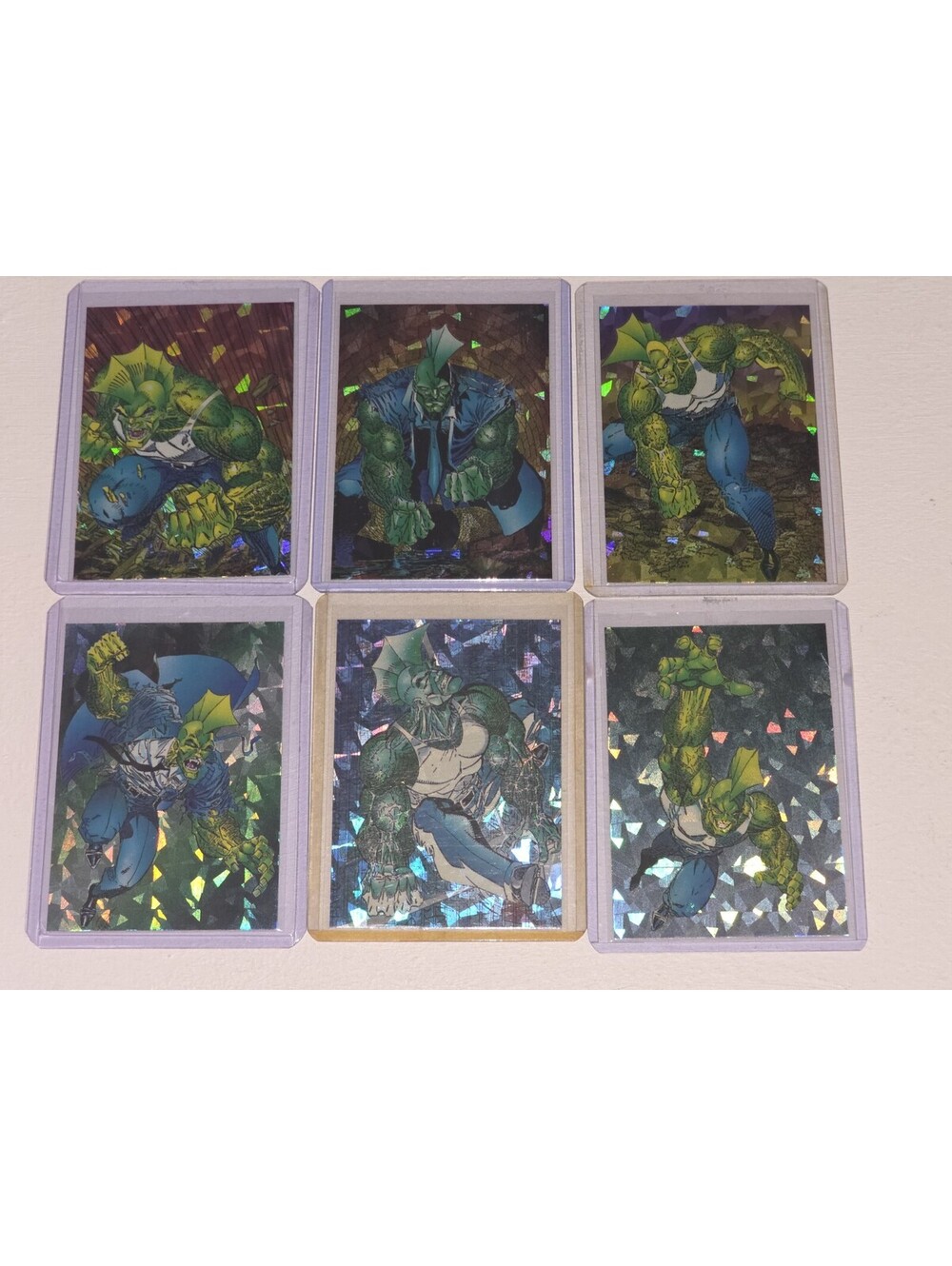SAVAGE DRAGON COMPLETE 6 CARD PRISM SET ERIC LARSEN COMIC IMAGES 1992 NM